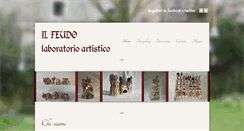 Desktop Screenshot of ilfeudoarte.it